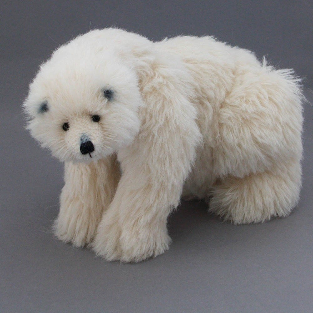 Ivory alpaca realistic polar bear