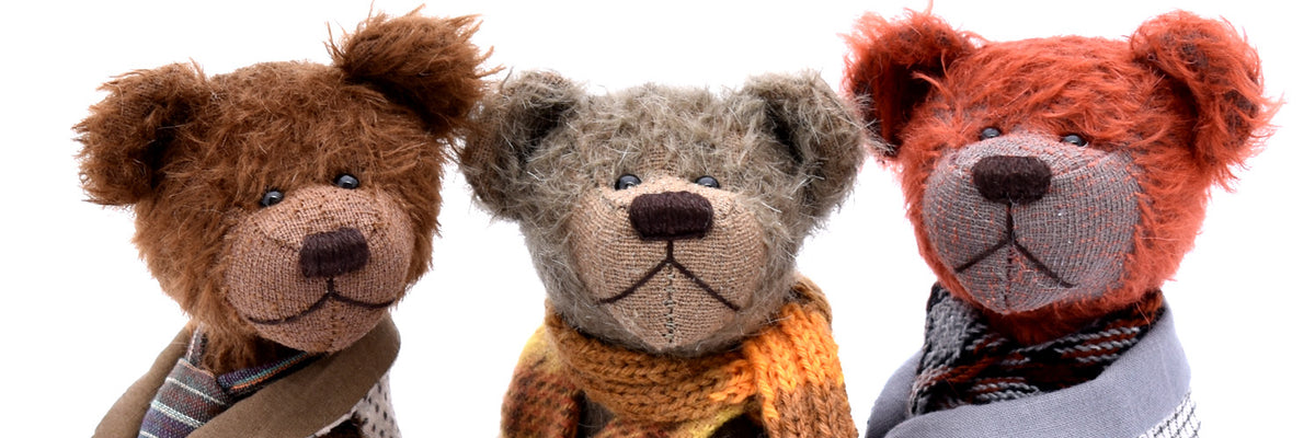 Bearitz Handmade Mohair Teddy Bears, Bespoke OOAK Collectable Bears