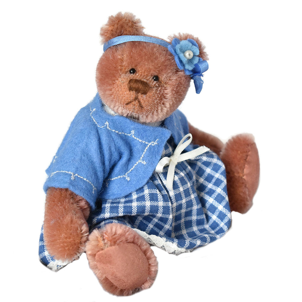 Mini bear dressed and fully jointed