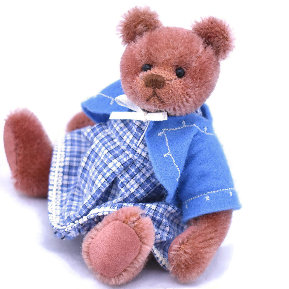 Miniature artist mohair collectable teddy bear