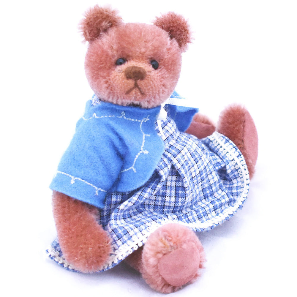 Handmade OOAK miniature teddy bear