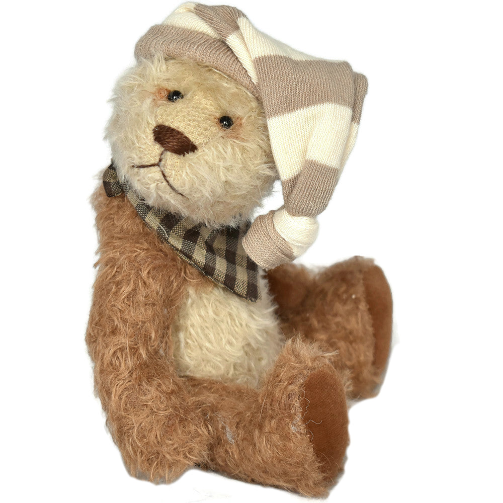 Cream and brown panda teddy bear