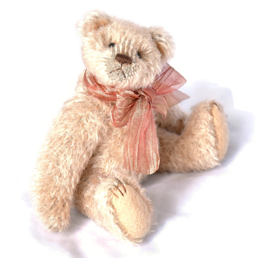 Lola - Handmade Honey Beige Miniature Teddy Bear OOAK Collectable – Bearitz