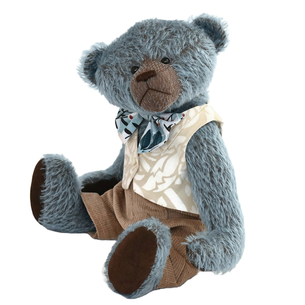 Blue one of a kind teddy bear