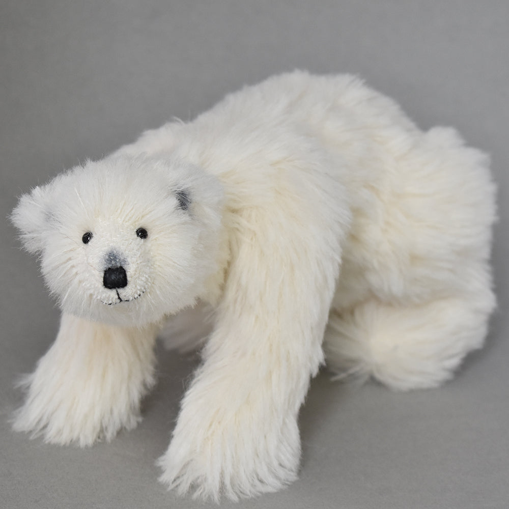Alpaca polar bear on all fours