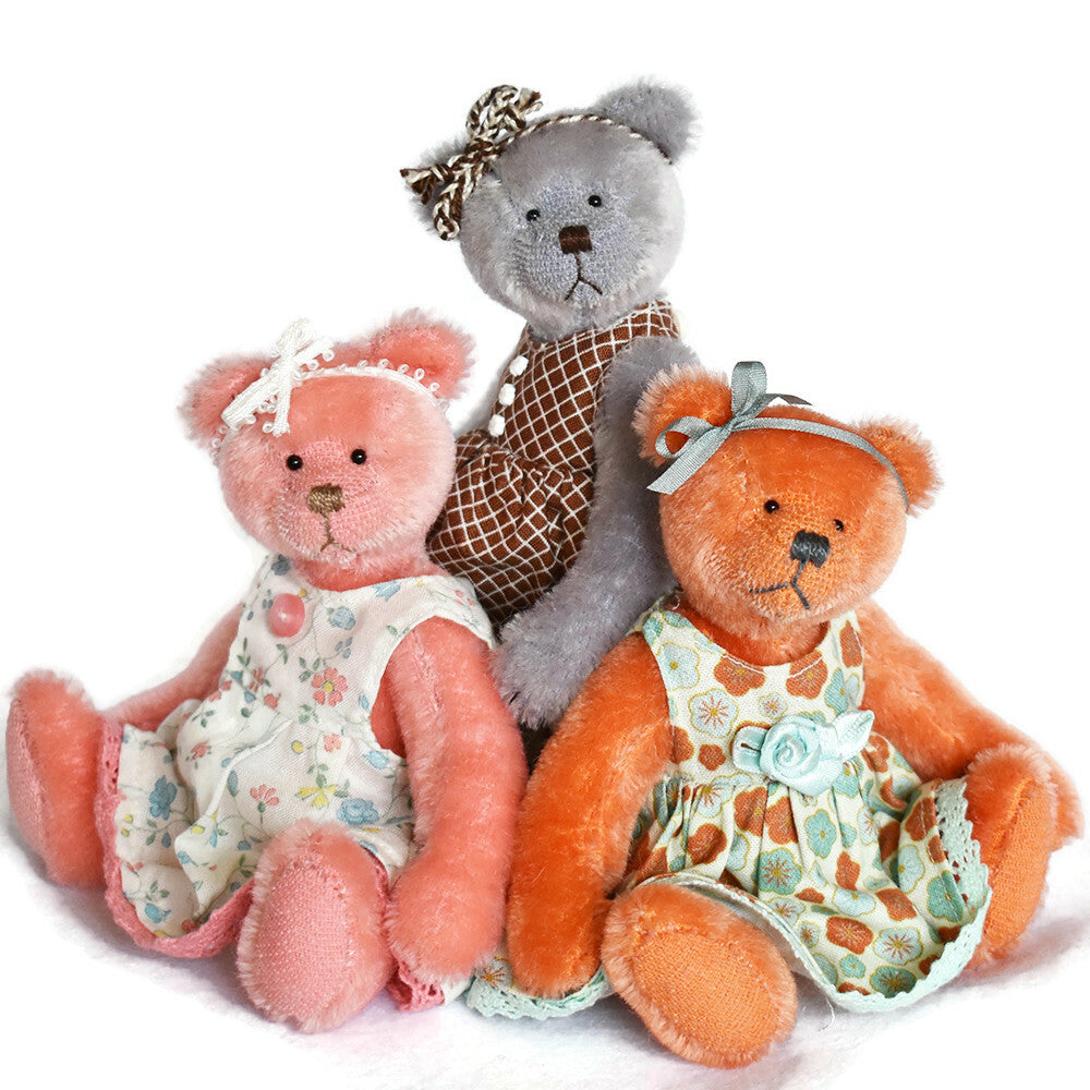 Bearitz Handmade Bears, Jointed Teddy Bears OOAK Mohair Collectables