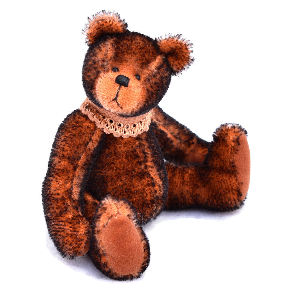 Dark brown tipped teddy bear